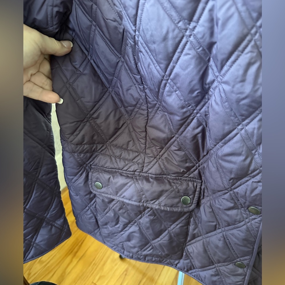 Eddie Bauer Women's Purple Quilted Jacket - Picture 4 of 10